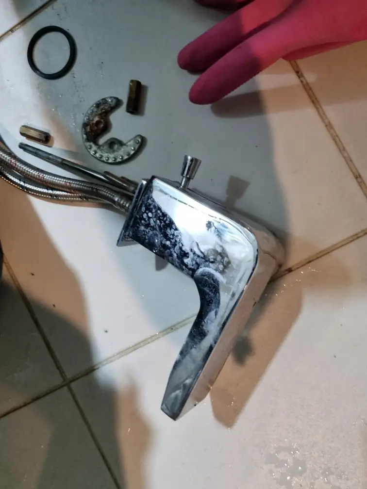 세면대 수전 교체 4